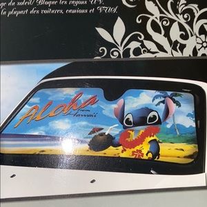 Stitch auto sunshade